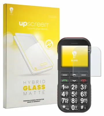 Produktbild von upscreen Entspiegelungs Schutzglas für Ufferson Seniorenhandy Schutzfolie Panzer Folie Glas Display Schutz matt