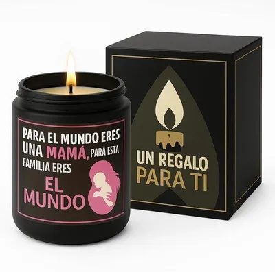 Produktbild von Kaars mit originellem und witzigem Spruch – Geburtstagsgeschenk – Muttertagsgeschenk – Einzigartiges Geschenk – Lustige Geschenke für Mama – Geschenkidee für Mama – Duftkerze