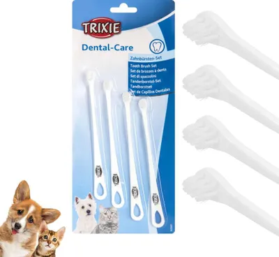 Zdjęcie produktu dla Zahnbürsten-Set 15 cm weiß
