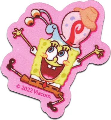 Obrázek produktu pro Comercial Mercera SpongeBob SquarePants © Garry printed - Záplata, nažehlovací, nažehlovací záplata, nášivka, záplata, k nažehlení, velikost: 6,2 x 7,2 cm