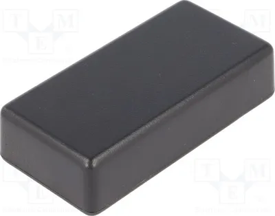 Imagen del producto de 1x Carcasa: universal. Dimensiones: Y: 80 mm, Z: 20 mm, X: 40 mm. Color: . Modelo: 1551KBK. Carcasa universal