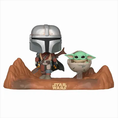 Produktbild von Star Wars - The Mandalorioan with the Child 390 - Funko Pop! - Vinyl Figur