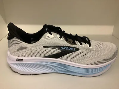 Produktbild von Schuhe Brooks Ghost 18 1104931D172WHITEBLACK