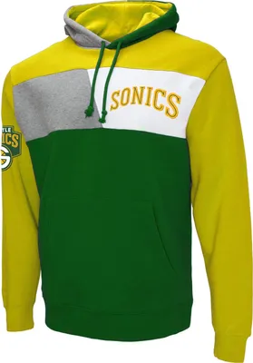Obrázok produktu pre Mitchell & Ness Mikiny Seattle Supersonics, FPHD1180SSUYYPPPDKGN, Veľkosť: 183