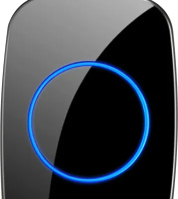 Image de Entraînement par batterie avec récepteur de sonnette sans fil T��Home simple étanche à distance intelligent entraîné par l'extérieur