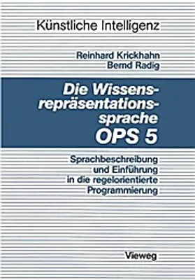Obrázek produktu pro Die Wissensrepräsentationssprache OPS5