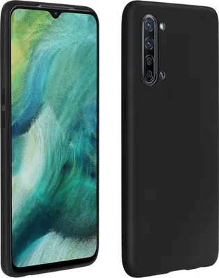 Produktbild von Avizar, Gelhülle (frosted) für Oppo Find X2 Lite, Schwarz