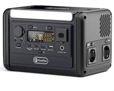 Immagine prodotto di Generatore portatile - 300 W - 230 Wh - Batteria LiFePO4 - Generatore solare