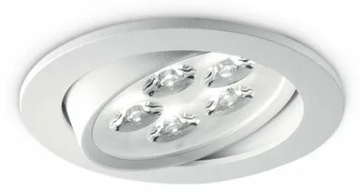 Produktbild von Ideal Lux LED-Einbaustrahler Delta 5W 3000K 247830 400lm IP20 weiß
