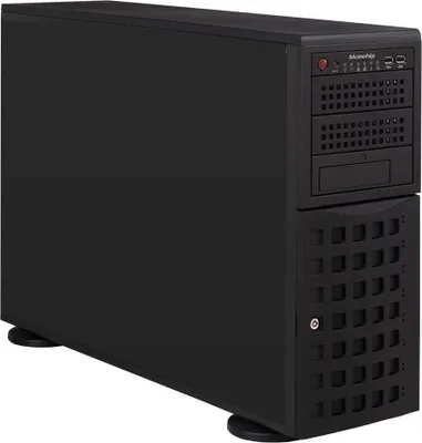 Immagine prodotto di bluechip SERVERline T40330s – Tower-Server, Intel Xeon Bronze 3408U, 32 GB DDR5 ECC, 2 × 960 GB SSD