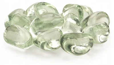 Image de Pierres décoratives pour aquarium, pierres de verre transparentes, 1-3 cm, 100 g, aquarium