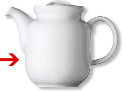 Produktbild von 1x Kaffee-Portionskanne 0,30 l ohne Deckel Kanne, Kaffeekanne