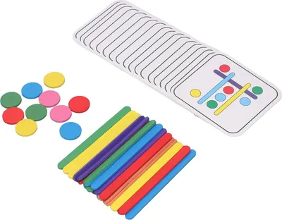 Immagine prodotto di Giocattolo puzzle colorato da ricamare per bambini, sviluppo cognitivo sensoriale coordinato cromaticamente per l'educazione precoce di bambini e bambine