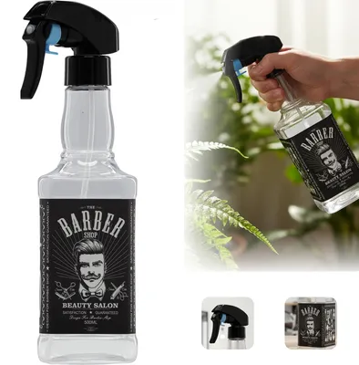 Image de Pulvérisateur de pulvérisation pour eau atomiseur pour salon de coiffure 500 ml A-23-BOTTI-01