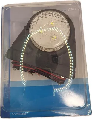 Produktbild von Umrissleuchte 12/24V rot/weiß/orange 101x82mm LED im Blister