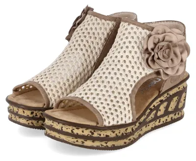 Productafbeelding van Rieker Keilsandalen, beige