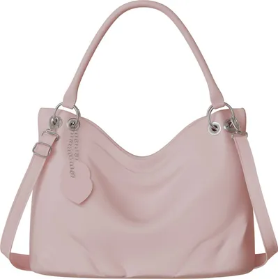 Produktbild von Damen Handtasche Shopper City Umhänge Tasche Veganes-Leder Elegant 30617 Pink