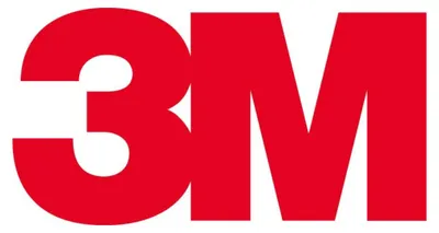 The image shows the logo of the company 3M.