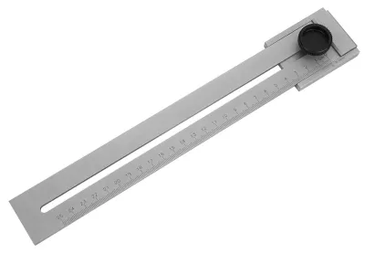 Image de Omgoods - Règle de marquage de précision en acier au carbone, 0-250 mm