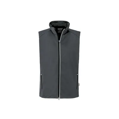 Produktbild von HAKRO Light Softshell-Weste Edmonton Herren #854 Gr. L anthrazit