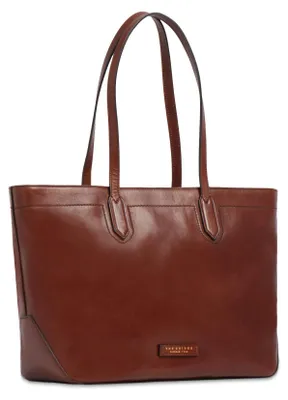 Produktbild von The Bridge Guelfa Shopper Damen, 27.5x44.0x15.0 cm, Braun Leder, 44362006