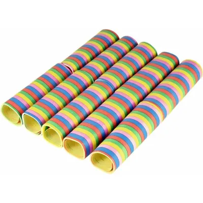 Immagine prodotto di PAPSTAR Luftschlangen Stripes bunt 10 St.