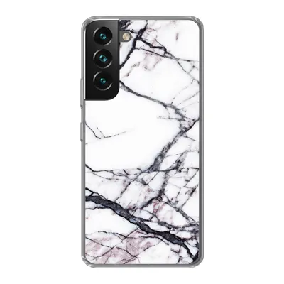 Produktbild von MuchoWow® Handyhülle Schutzhülle Hülle für Samsung Galaxy S22 Marmor - Weiß - Stein Silikon Softcase Handy Hülle - Mobiltelefonhülle