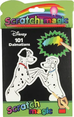 Produktbild von Walt Disney Magic Rubbelblock – 101 Dalmatiner