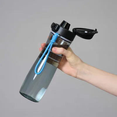 Produktbild von PROFINO | Trinkflasche, ACTIVE, schwarz, 750 ml