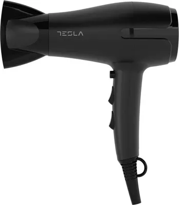Obrázek produktu pro Fén na vlasy Tesla DRH220B, 2000 W, 17 800 ot./min, 2 rychlosti, 3 nastavení teploty, ionizace, studený proud, černá