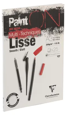 Zdjęcie produktu dla Clairefontaine 975730C, Papier artystyczny, 250 g/m²