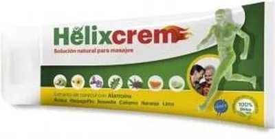 Imagen del producto de Helixcrem para masajes, 100 ml. Helix