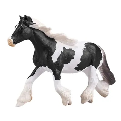 Obrázek produktu pro Mojo Fun Irish Cob Mare, 3 rok/roky, HORSE WORLD, Černá, Bílá, Polyvinylchlorid (PVC)