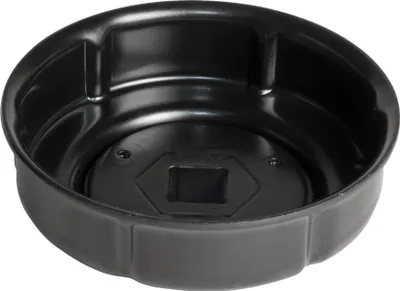 Productafbeelding van SW-Staal 08454L oliefilterhuis, 12,5 mm (1/2'), 76 mm, 6 groeven