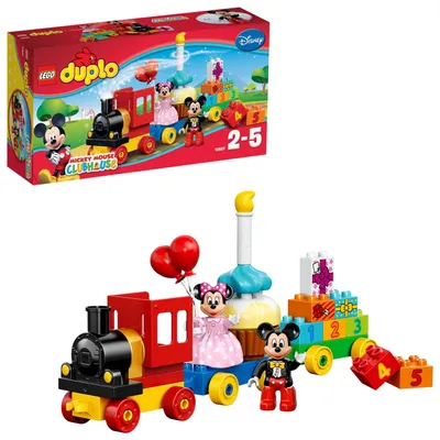 Obrázok produktu pre Stavebnica Lego-Mickey a Minnie Disney TM Mouse Birthday Parade, 35,1 x 19,1 x 9,7 (10597) LEGO