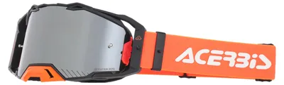 Immagine prodotto di Maschera Motocross ACERBIS VULCAN MIRROR Lente Specchiata Nero Arancio