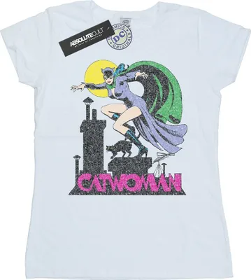 Produktbild von DC Comics - T-Shirt für Damen BI17046 (M) (Weiß)