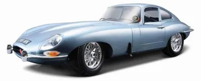 Obrázok produktu pre BBURAGO Jaguar E-type Coupe 1961 1:18, Model klasického automobilu, predmontovaný, 1:18, Jaguar E Coupe, Akékoľvek pohlavie, Kov, Plast