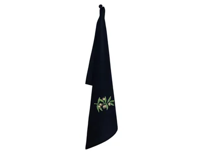 Produktbild von Vista Portuguese Geschirrtuch Olive schwarz 50x70cm