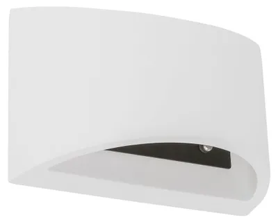 Produktbild von Wandleuchte, UP & Down, Gips, weiß, H 12 cm