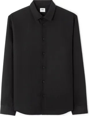 Produktbild von Celio Lalio Herrenhemd, Größe M, Schwarz