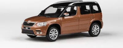 Obrázok produktu pre Škoda Yeti FL (2013) Oranžová terakotová metalíza ABREX 1:43