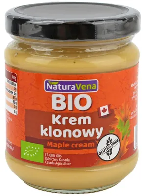 KREM KLONOWY BEZGLUTENOWY BIO 250 g - NATURAVENA
