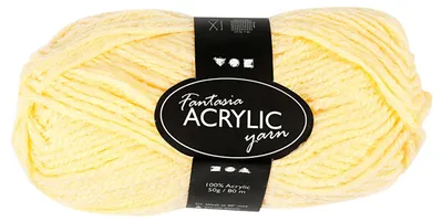 Zdjęcie produktu dla Creativ Company 421804, Żółty, Akrylowy, 80 m, 40 °C, 50 g