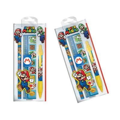 Produktbild von Super Mario Schreibset 5 tlg.