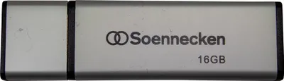 Obrázek produktu pro Soennecken USB flash disk 71613 2.0 16GB černý/stříbrný