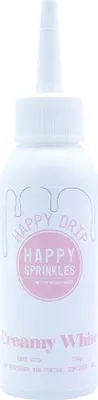 Produktbild von Happy Drip Creamy White Colour 130 g Flasche - Happy Sprinkles