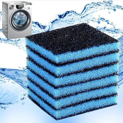 Immagine prodotto di Set di filtri per lavatrici - 10 filtri riutilizzabili per animali domestici, filtri per la polvere domestica, 60*60*20 mm