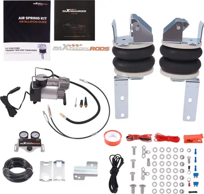 Obrázok produktu pre Zadná vzduchová pružina s dvojitým okruhom Kit pre Ford Transit TWIN 350 RWD 2001-