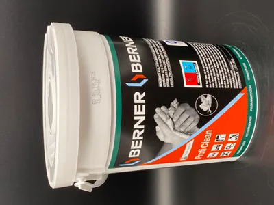 Produktbild von Berner Profi Clean Reinigungstücher 72 Stk Eimer Handreinigungstücher